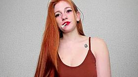 Meet Alice, the Stunning Redhead with Vibrant Hair