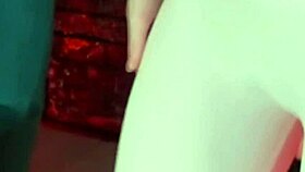 Sweet Eaton Wearing Fitted White Leggings