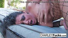 Charley Chase Fucks And Gets Cumshot By The Pool