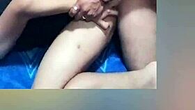 gay couple enjoys bareback ride together