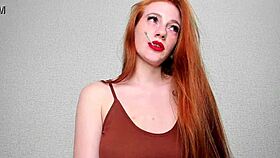 Meet Alice, the Stunning Redhead with Vibrant Hair