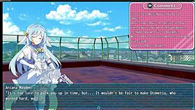 magical girl otometia bound in bondage game! part 2 of the hentai adventure!