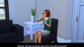 the girl next door says, 'i'm addicted to vanessa's big ass in sims 4'