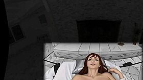 VR hentai demo featuring Mizukage Mei Terumi from Naruto Shippuden in AI-generated erotic adventure