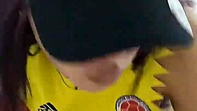 my wife at work, i bring the busty neighbor home, she got big ass and tits