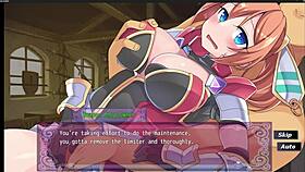 Slum Guides: Bound Babe Fingered in Bondage Game