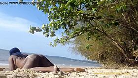 butt naked twerking in public, you gotta see this teen's big ass! 🍑