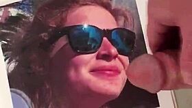 Narrative of a cum tribute filled with love and affection