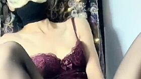 i'm wet masturbatin in sexy uniform with vibrator