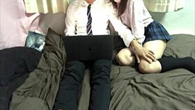 彼女と一緒にhな動画を観てたらお互いにムラムラしてしまう変態カップルの日常