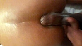 Ebony Amateur Gets Intense Anal Assfucking With Deep Penetration And Moans Loudly