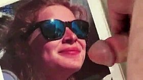 Narrative of a cum tribute filled with love and affection