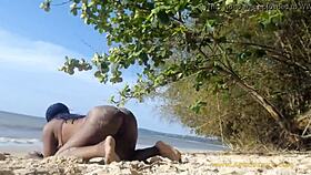 butt naked twerking in public, you gotta see this teen's big ass! 🍑