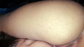 sucking and licking susy's delicious pussy and ass, homemade latina couple 😋