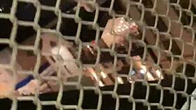 puerto rican amateur gives pov blowjob in public and gets caught