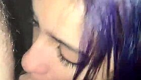 puerto rican amateur gives pov blowjob in public and gets caught