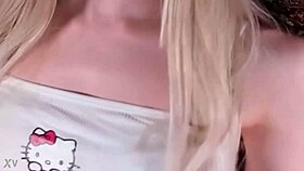 Sweet Eaton Wearing Fitted White Leggings