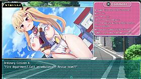 magical girl otometia bound in bondage game! part 2 of the hentai adventure!