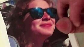 Narrative of a cum tribute filled with love and affection