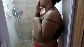 My naughty stepmom secretly fucks with me, loving every moment