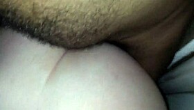 Closet slut bent over for doggystyle orgasm