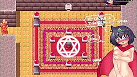 Brave Female Iruru Bound in Lustful Magical Forest Adventure