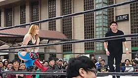 2013 NTW Taiwan Wrestling: Douyu Battles Apple Miyuki in Osaka Pro Match