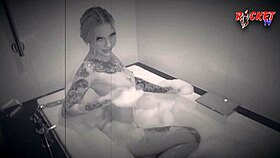 Soft Cassidy Luxe Teases with Wet Pussy by the Pool