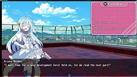 magical girl otometia bound in bondage game! part 2 of the hentai adventure!