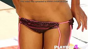 Pretty Petite 18+ Ebony Model Showed Her Sweet Black Pussy