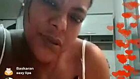 brazilian bbw teases on webcam