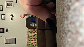 Is this sexy blonde giving a blowjob or getting fucked hard?