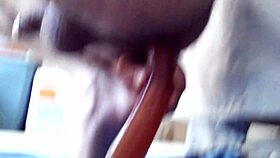 cuban gay guy explores toys in amateur setting