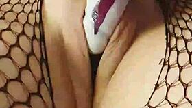 Cody Roy Gives Danielle Roy Intense Pleasure In Fishnet Lingerie