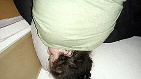 African BBC bends over PAWG wife and makes her cream 😍