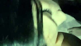 Débora Andrade shoves huge black cock in mouth on bathroom floor!