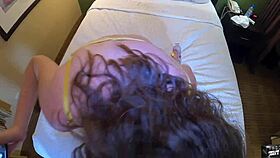 my husband watched a stranger creampie and impregnate me in a real amateur sex tape