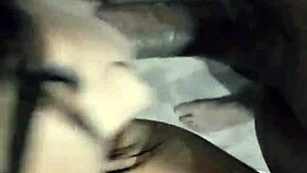 Débora Andrade shoves huge black cock in mouth on bathroom floor!