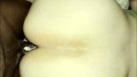 African BBC bends over PAWG wife and makes her cream 😍