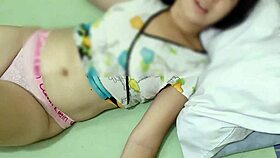 Taking Advantage of Pretty Neighbor Masturbating Alone and Hot