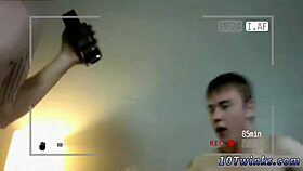 Gay Twinks Suck Themselves After Naked Volleyball