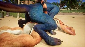 Tiger Pounds Lizard to Multiple Climaxes in Wild Action