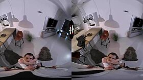 josephine in dark room vr