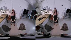 josephine in dark room vr