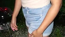 leaked video of influencer showing sexy panties to fan