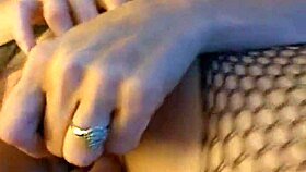 Cody Roy Gives Danielle Roy Intense Pleasure In Fishnet Lingerie