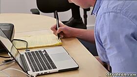 the straight executive tries gay sex on pantsless friday