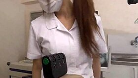 Conversational-Neutral Working with Big Tits at the Dentist Office in Japanese Style