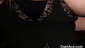 Sexy beauty, can you handle this cum load on your face from blowbang handjob and bukkake?