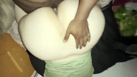 African BBC bends over PAWG wife and makes her cream 😍